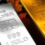 Рост золота и серебра на фоне падения акций