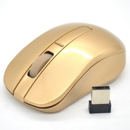 Золотая компьютерная мышка