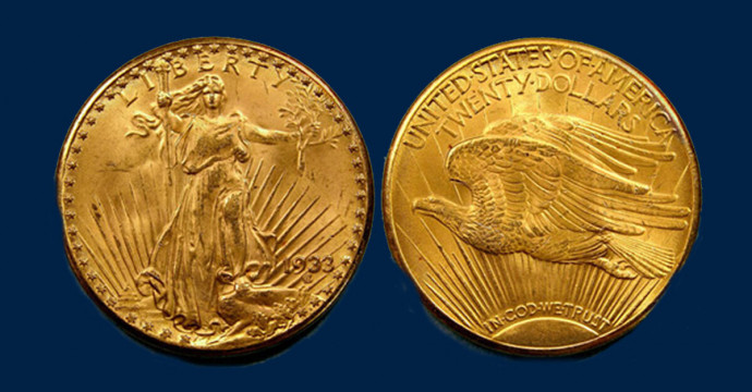 Удивительные приключения самой дорогой монеты в мире – золотого «Двойного орла Сен-Годенса»