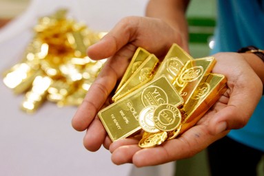 НБУ понизил курс золота до 345,64 тыс. гривен за 10 унций