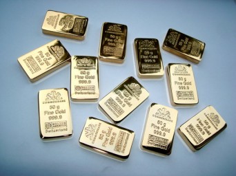 НБУ повысил курс золота до 339,90 тыс. гривен за 10 унций