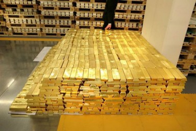 НБУ понизил курс золота до 339,6 тыс. гривен за 10 унций
