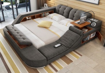 Роскошная многофункциональная кровать, которую не хочется покидать