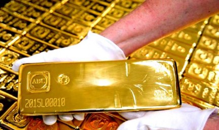 НБУ понизил курс золота до 342,5 тыс. гривен за 10 унций